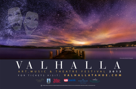 valhalla art music and theatre festival poster