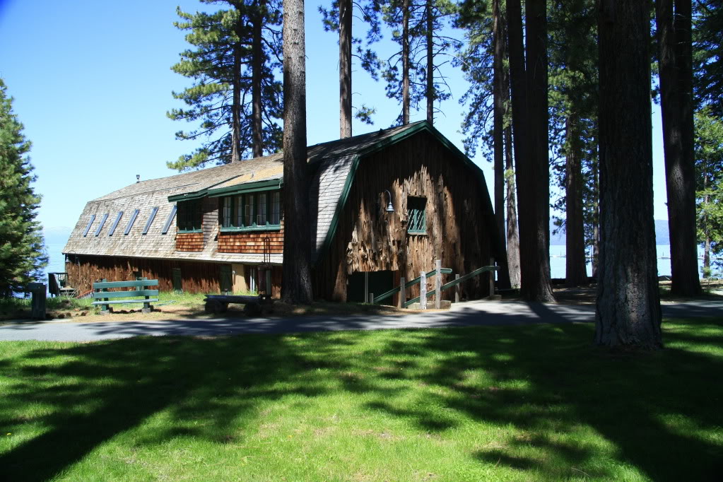 exterior view of the tahoe boathouse theatre