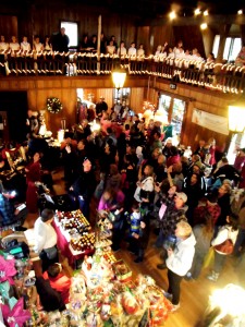 inside the holiday faire at valhalla tahoe